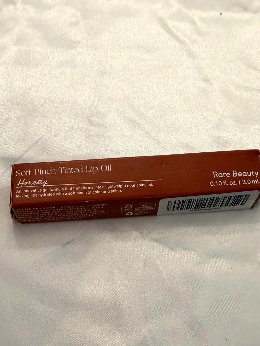 Rare Beauty Soft Pinch Tinted Lip Oil HONESTY Full Size NEW Lightweight Makeup
